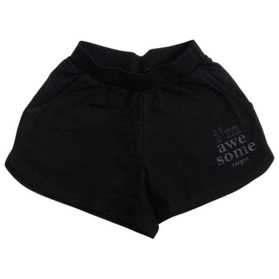 Target Παιδικό σετ Loose Crop Top & Shorts Single Jersey Set ''Awesome'' Target Παιδικό σετ Loose Crop Top & Shorts Single Jersey Set ''Awesome''